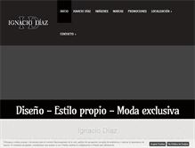 Tablet Screenshot of ignaciodiaz.net